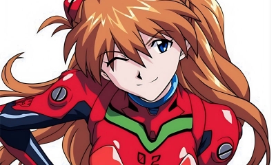 Asuka Langley Soryu, nhân vật mang gam màu nóng của Evangelion